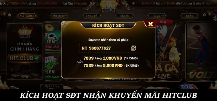 Update các Khuyến mãi Hitclub mới nhất 2026