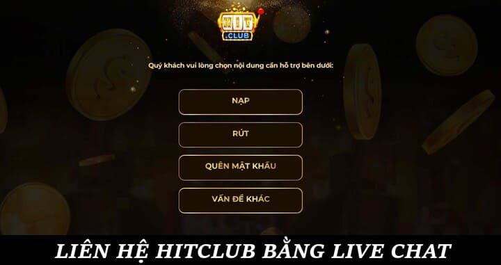 Cách Liên hệ Hitclub nhanh chóng 