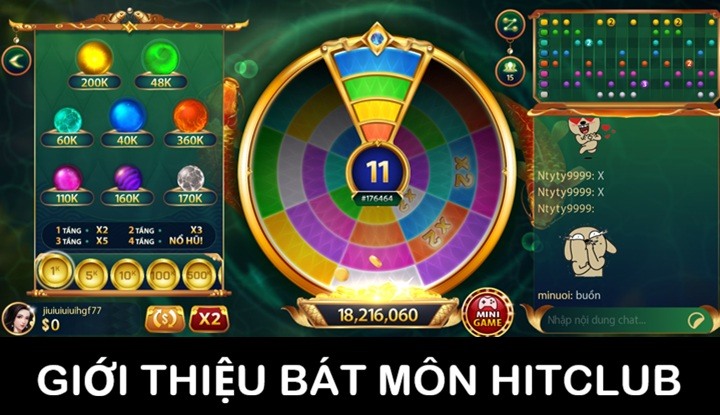 Bát Môn Hitclub là trò chơi như thế nào? 