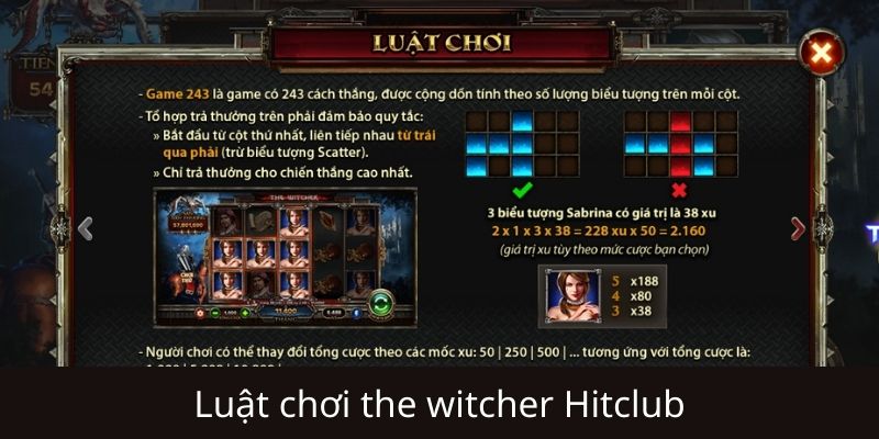 Khung giờ vàng săn hũ The Witcher Hitclub