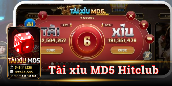Tài xỉu MD5 Hitclub - Phiên chơi đông khác nhất năm 2026 